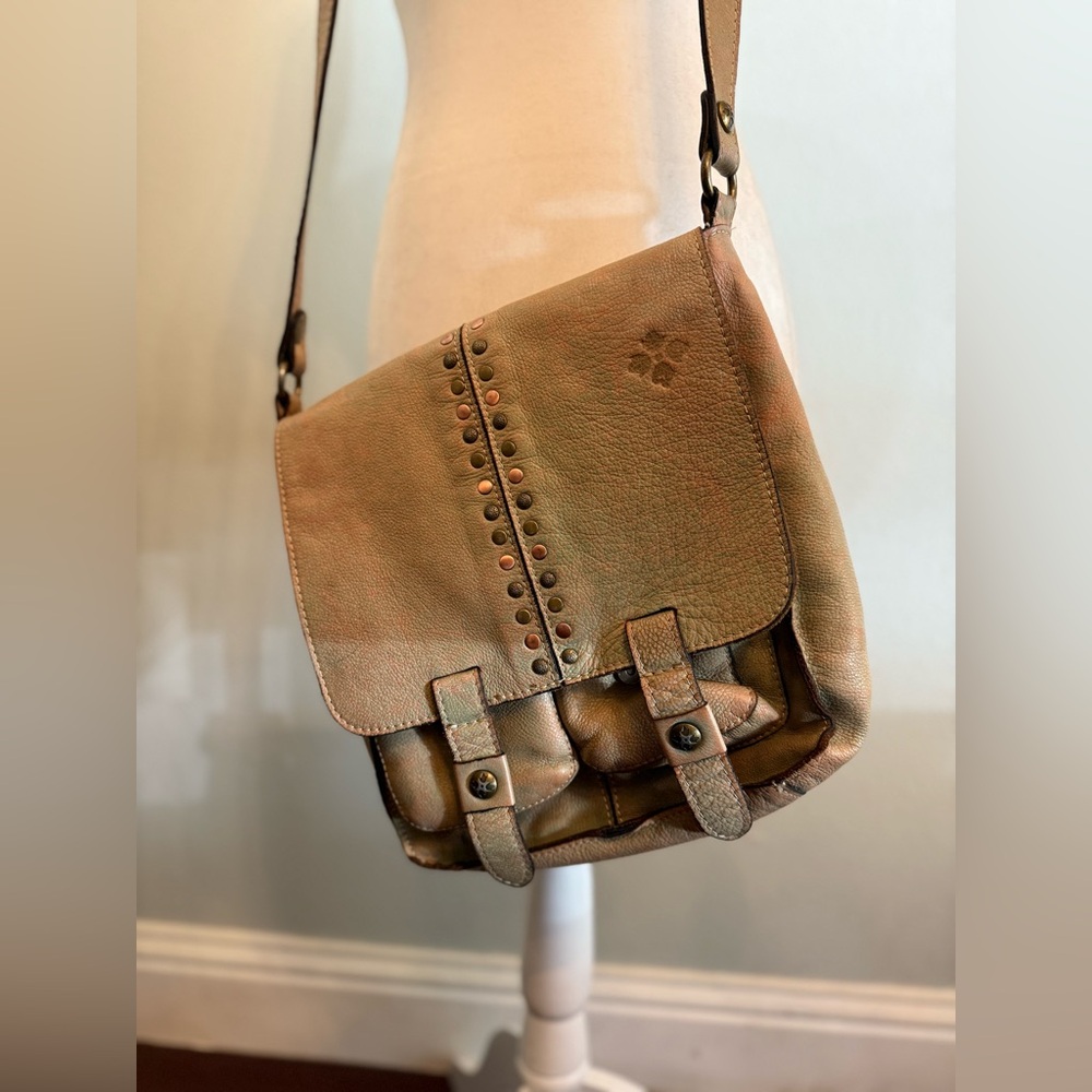 Patricia Nash Armeno Crossbody Leather Bag